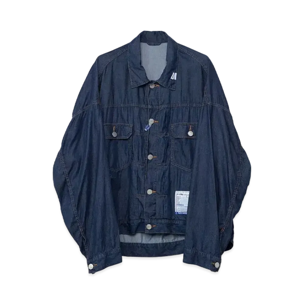 Maison MIHARA YASUHIRO Tencel Denim Blouson "Indigo"
