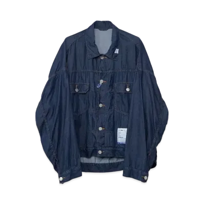 Maison MIHARA YASUHIRO Tencel Denim Blouson "Indigo"