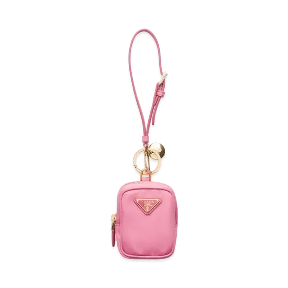 PRADA Re-Edition 1978 Re-Nylon Mini Pouch "Pink"