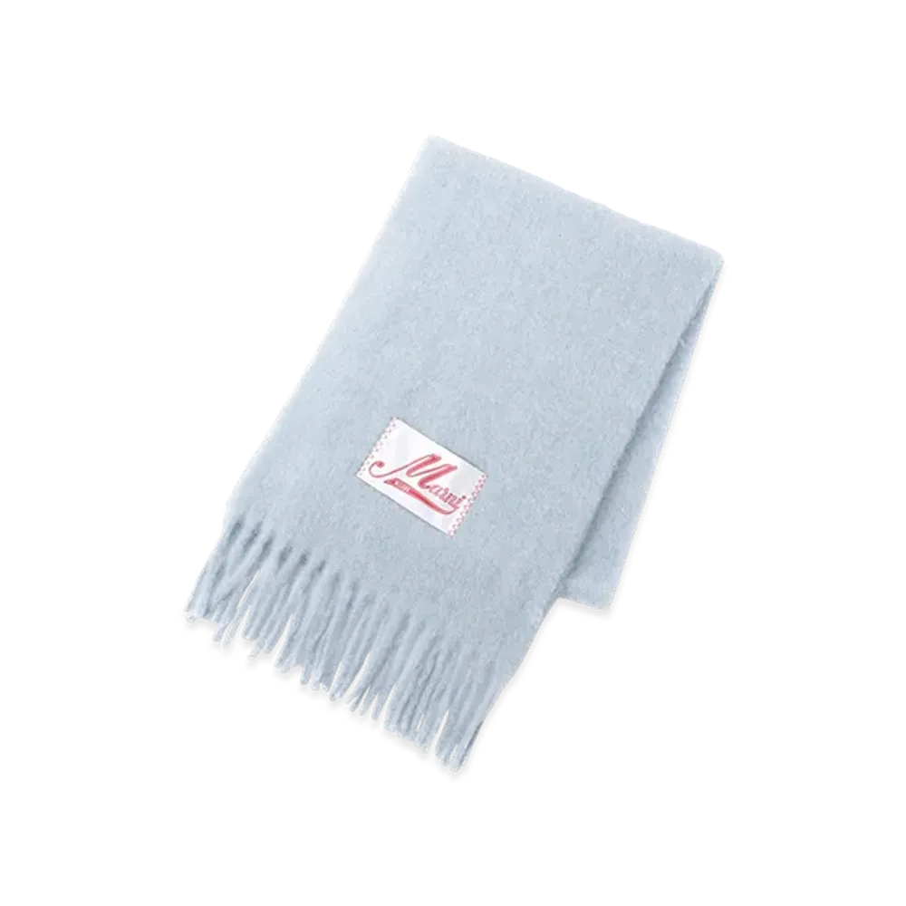 MARNI Muffler "Irisblue"