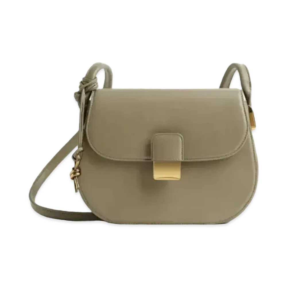Bottega Veneta Small Desiree Crossbody Bag "Taupe"