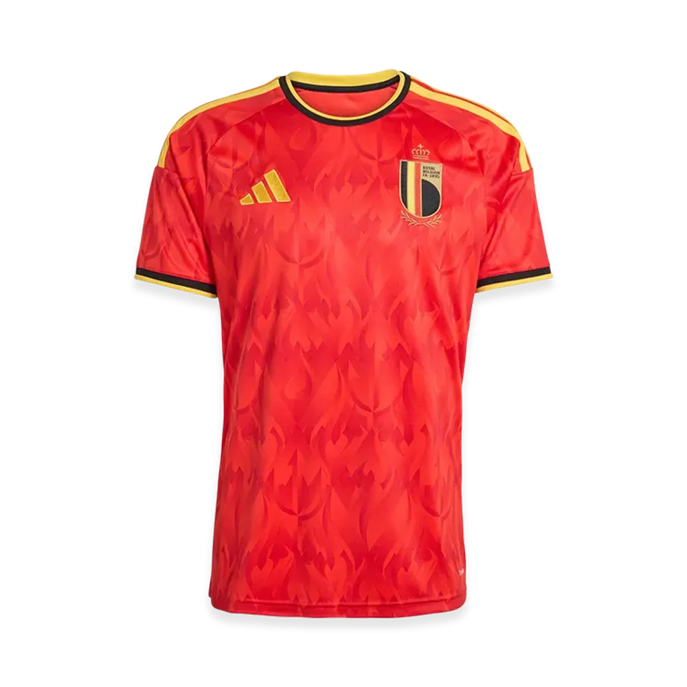 adidas Belgium 26 Home Replica Jersey "Red/Bold Gold"