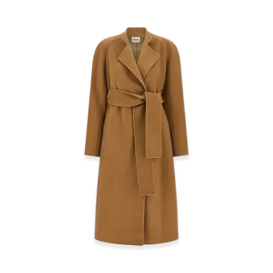 KHAITE Women's 'Deena' Coat "Brown"