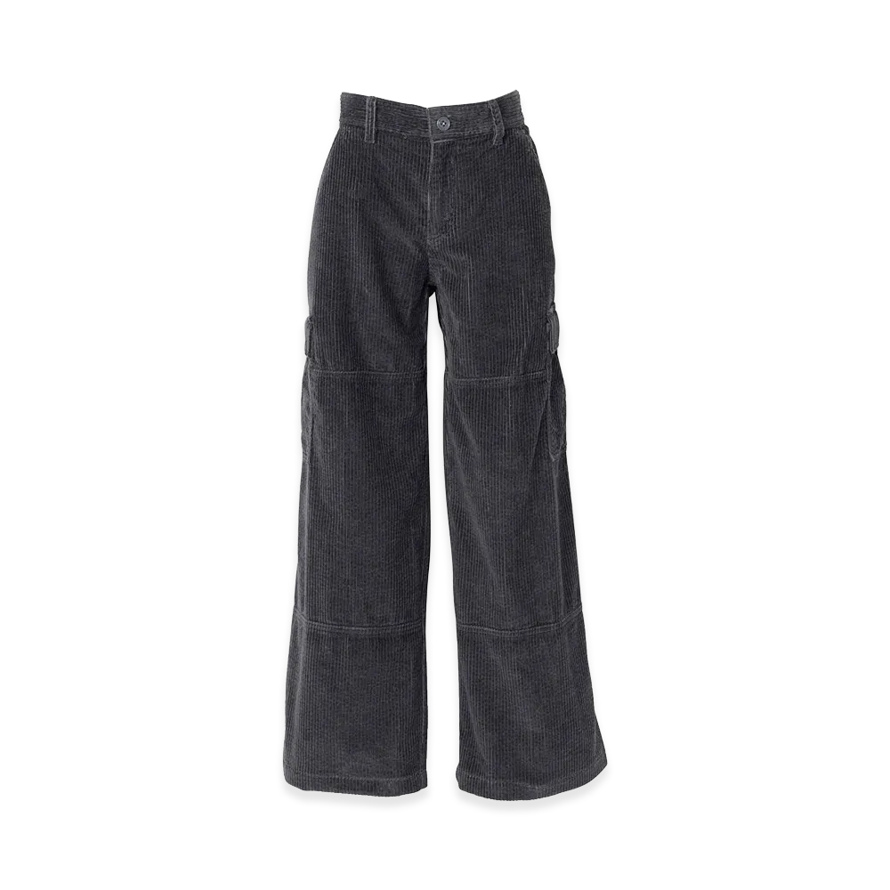 HYSTERIC GLAMOUR Women's Corduroy Wide Pants "Grey"