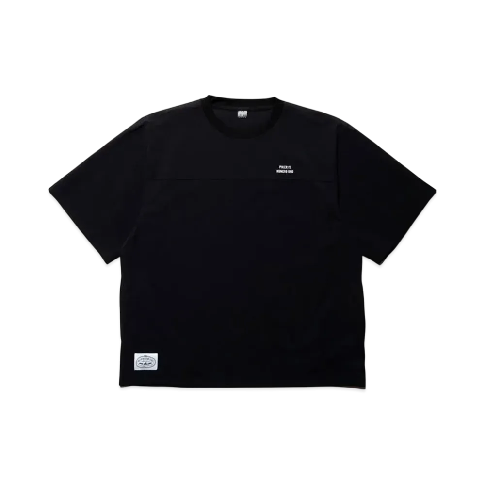 POLeR SS Tee Crew Neck Nylon "Black"