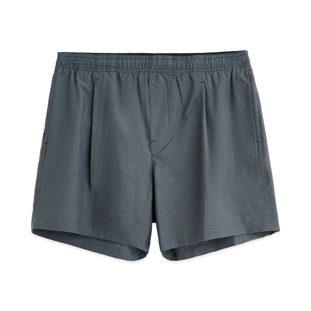 OUR LEGACY Boxer Trunk "Moonwake Coast Seersucker"