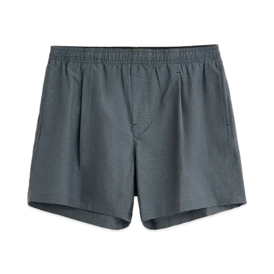 OUR LEGACY Boxer Trunk "Moonwake Coast Seersucker"