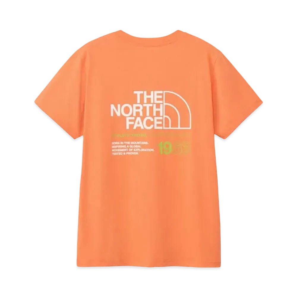 The North Face Short Sleeve ES 66 Logo Tee "Papaya"