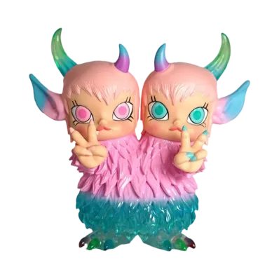 POP MART "Figurine" MOLLY 2 headed big size