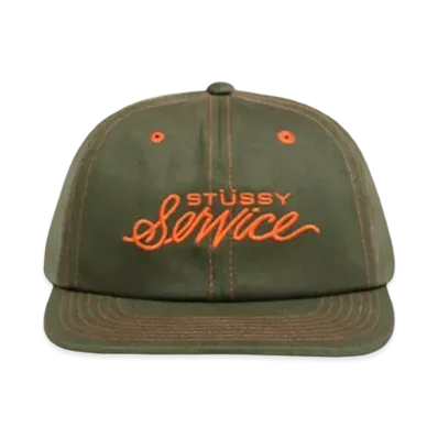 Stussy MD Stussy Service Strapback "Deep Olive"