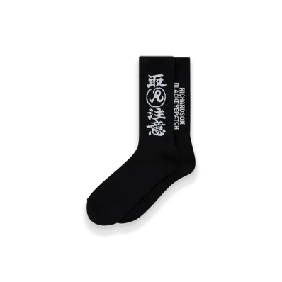 BlackEyePatch x Richardson Socks "Black"