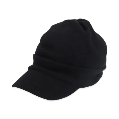 COMOLI Wool Knit Cap "Black"