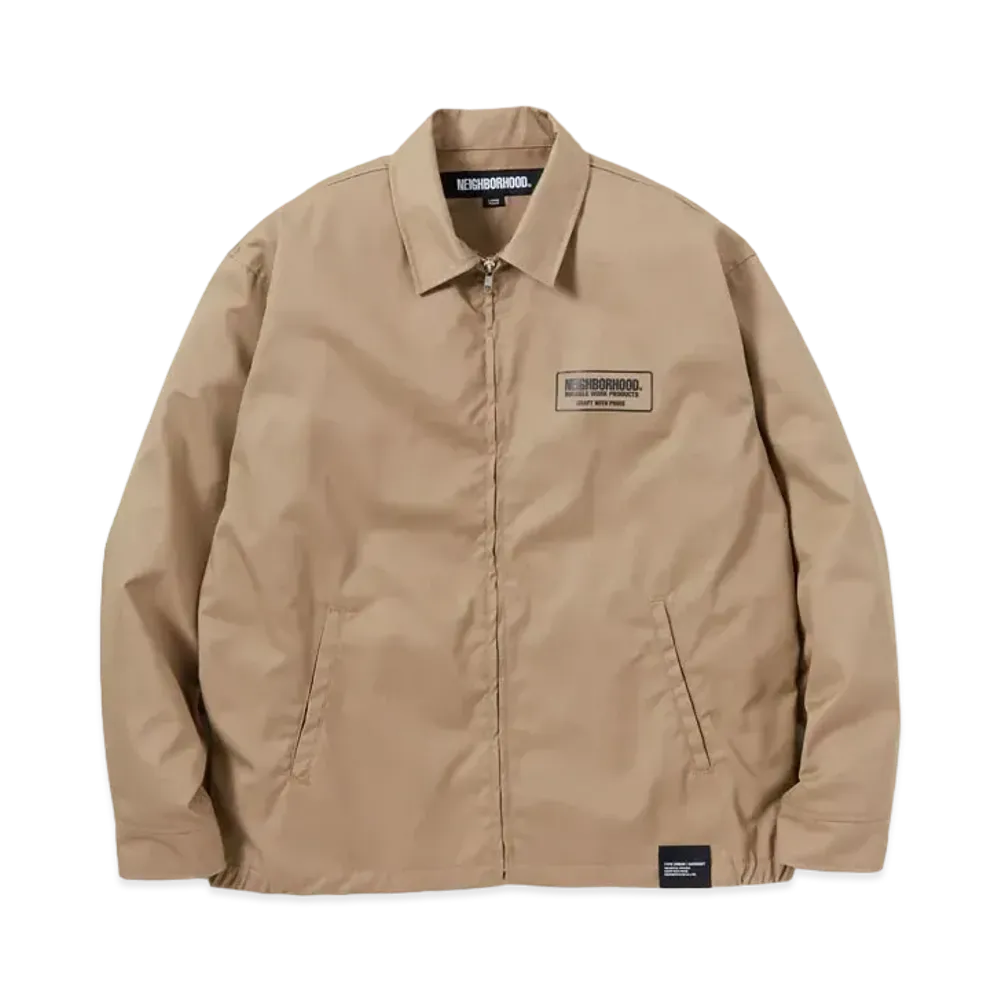 NEIGHBORHOOD Zip Work Jacket "Beige"