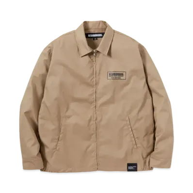 NEIGHBORHOOD Zip Work Jacket "Beige"