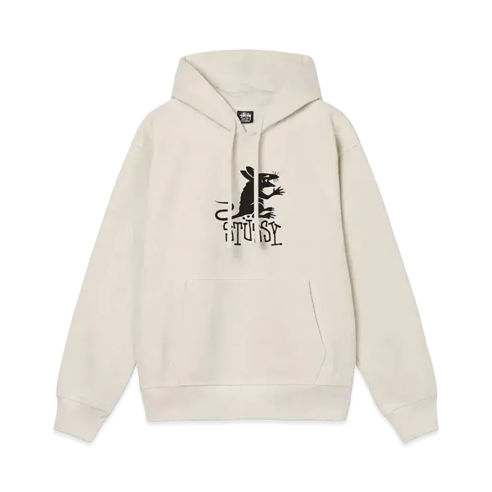 Stussy Rat Hoodie "Ash Heather"