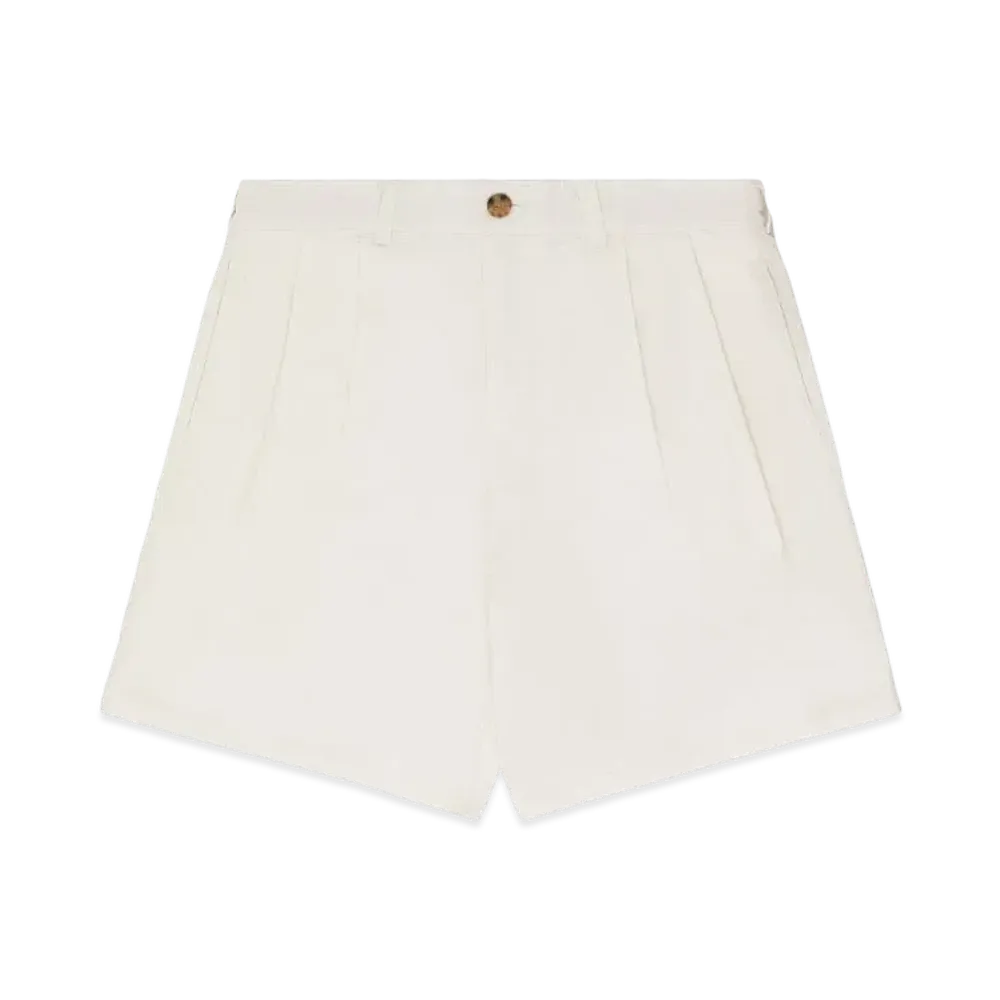 Aime Leon Dore Double Pleated Short "Off White"