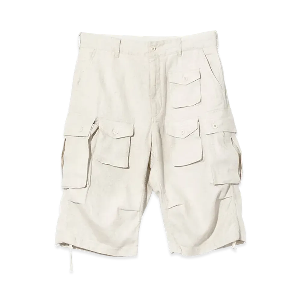 ENGINEERED GARMENTS FA Short - CL Java Cloth "White"
