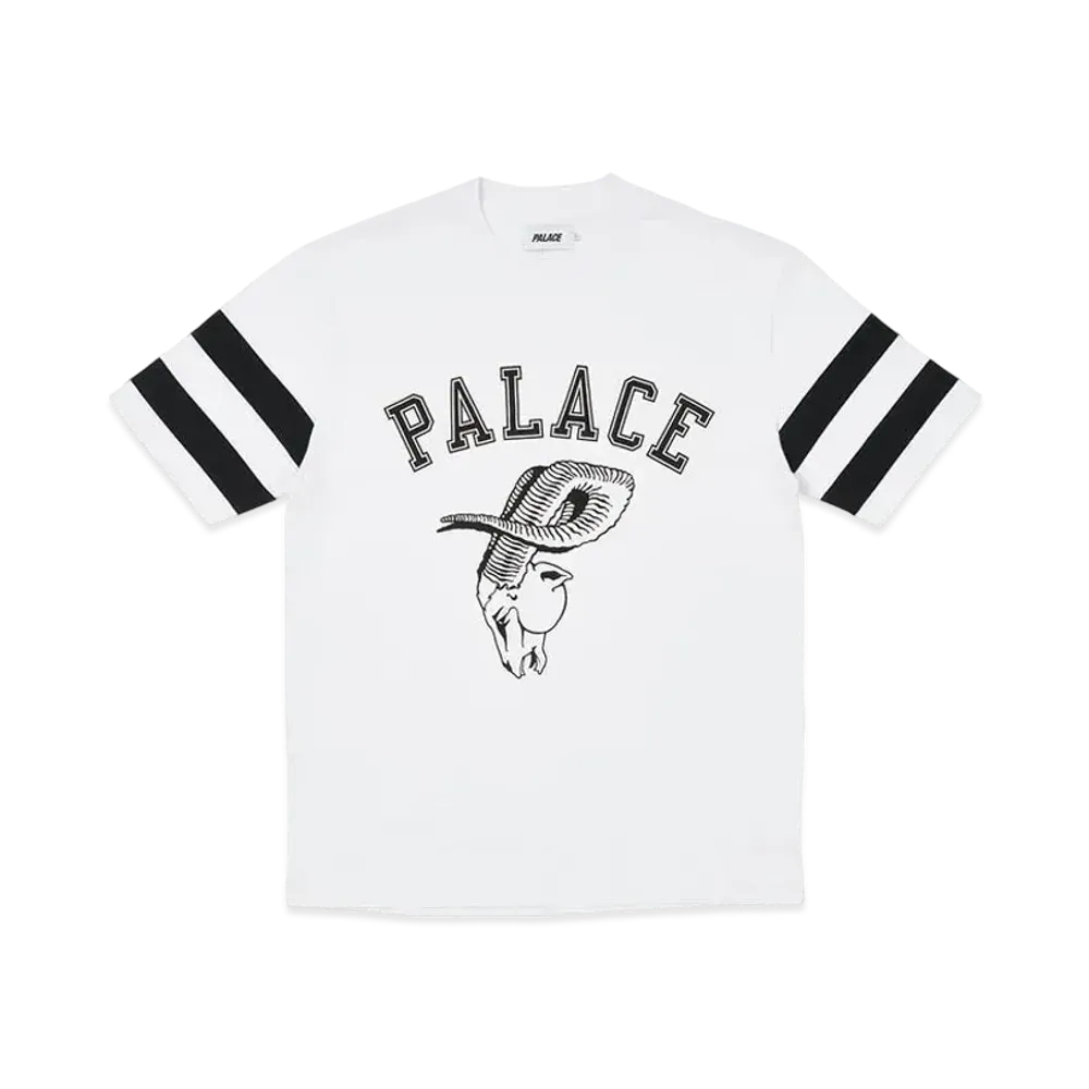 PALACE GOAT FOOTBALL JERSEY "White"