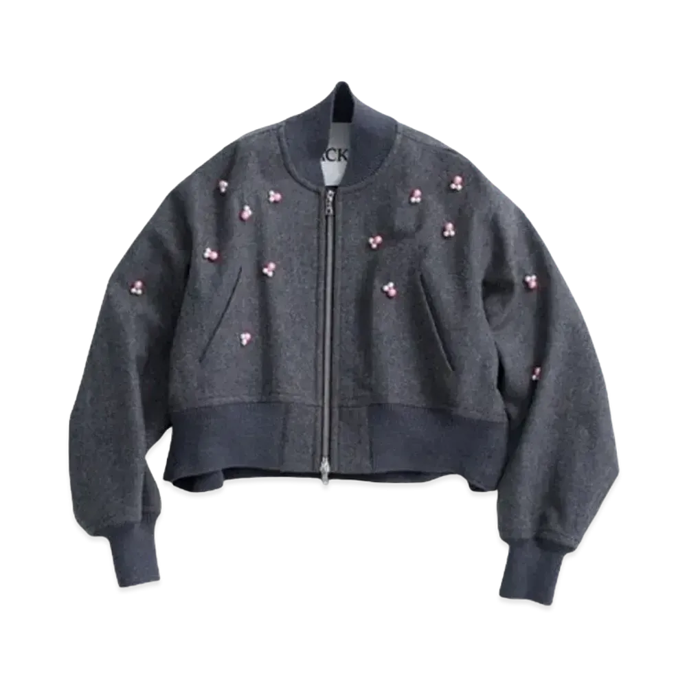 Ron Herman 15th Anniversary Nackiye Peal Blouson "Gray"