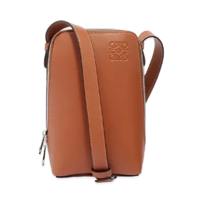 LOEWE Box Bag In Classic Calfskin "Tan"