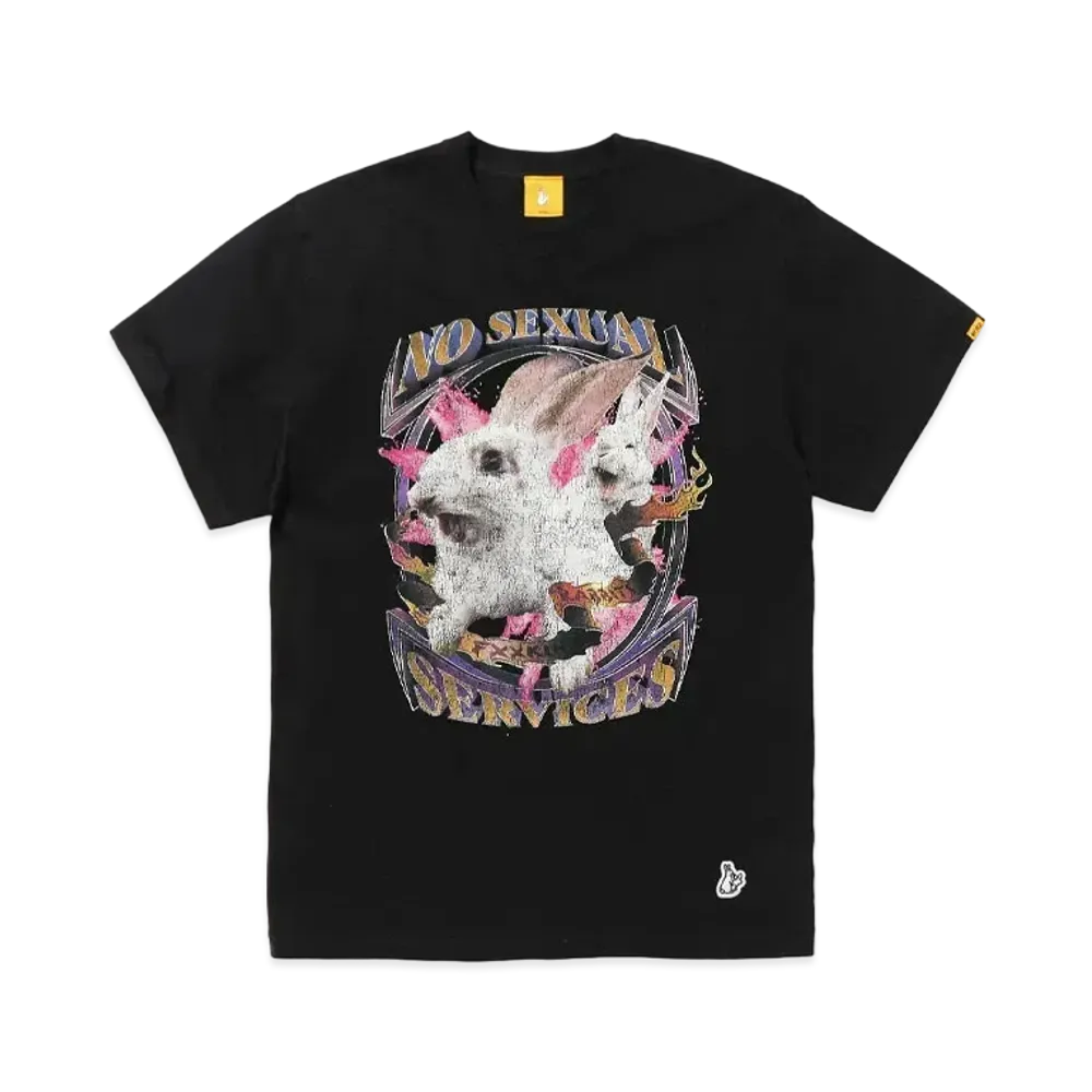 FR2 No Sexual Services Rabbits T-Shirt "Black"