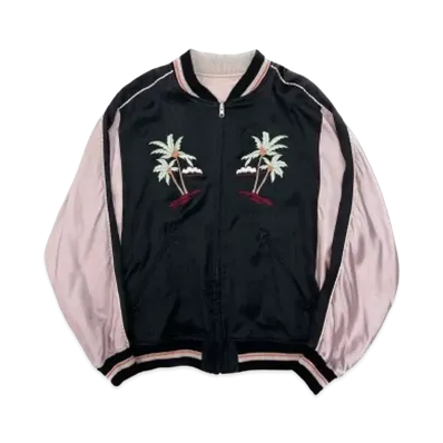 DAIRIKU Hawaii Ska Jumper "Black x Pink"
