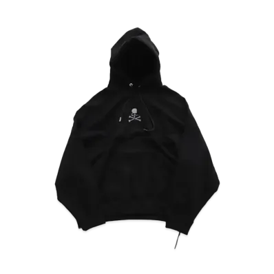 mastermind JAPAN Oversized Fleece Hoodie "Black"
