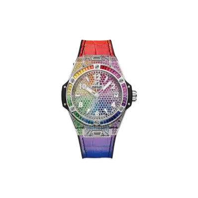HUBLOT Big Bang One Click Steel Rainbow 39mm