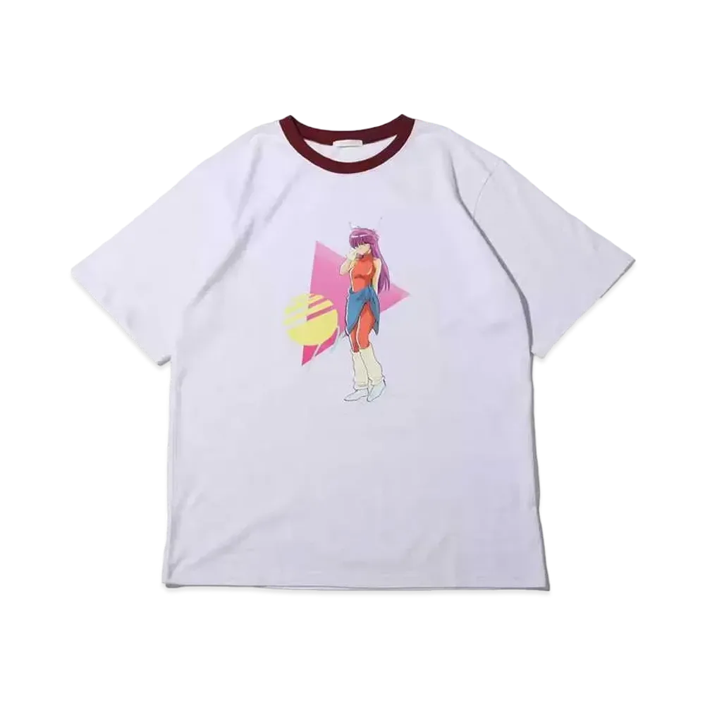 atmos pink x Ai Furihata Graphic T-Shirt "Gray"