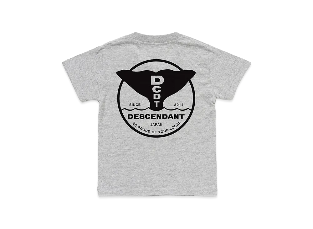DESCENDANT Kids Fluke Up SS "Gray"