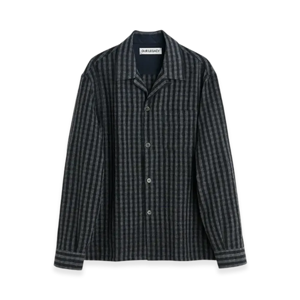 OUR LEGACY Heusen Shirt "Principal Check Rural Wool"