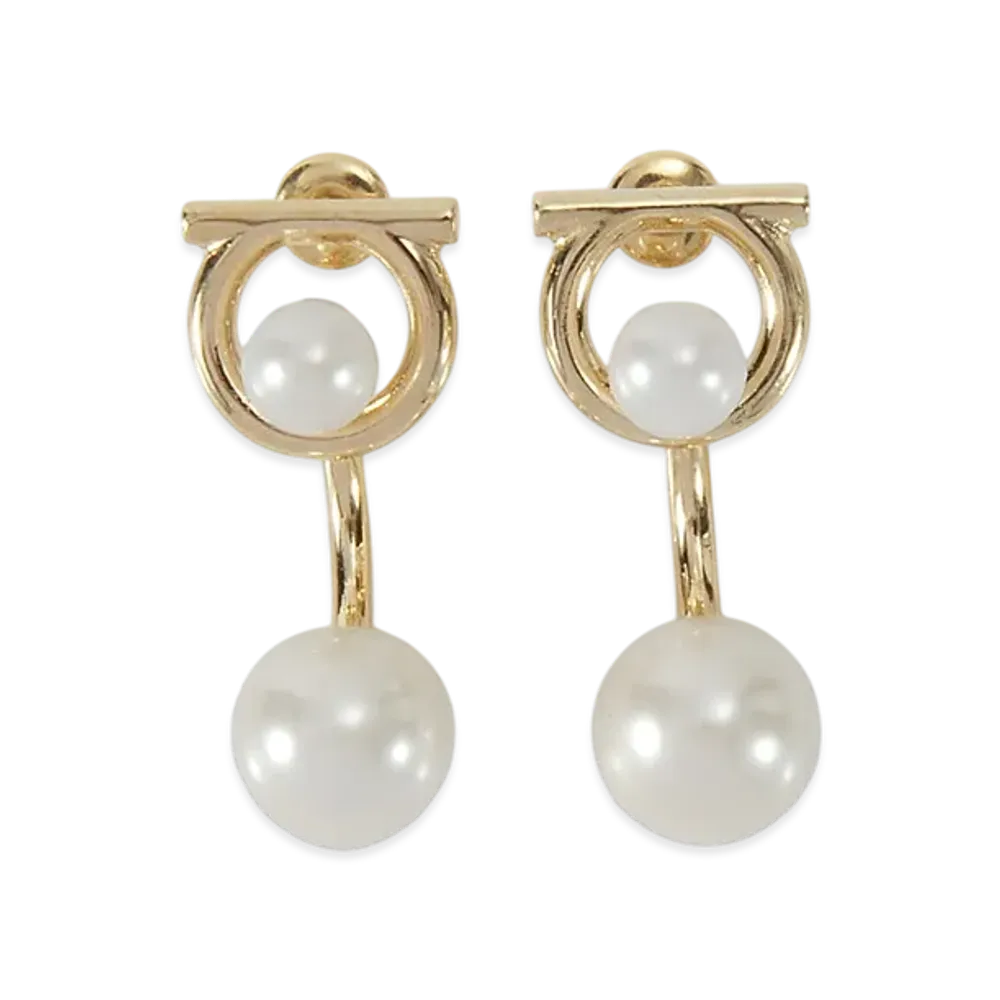 Salvatore Ferragamo Earrings Women "Gold"