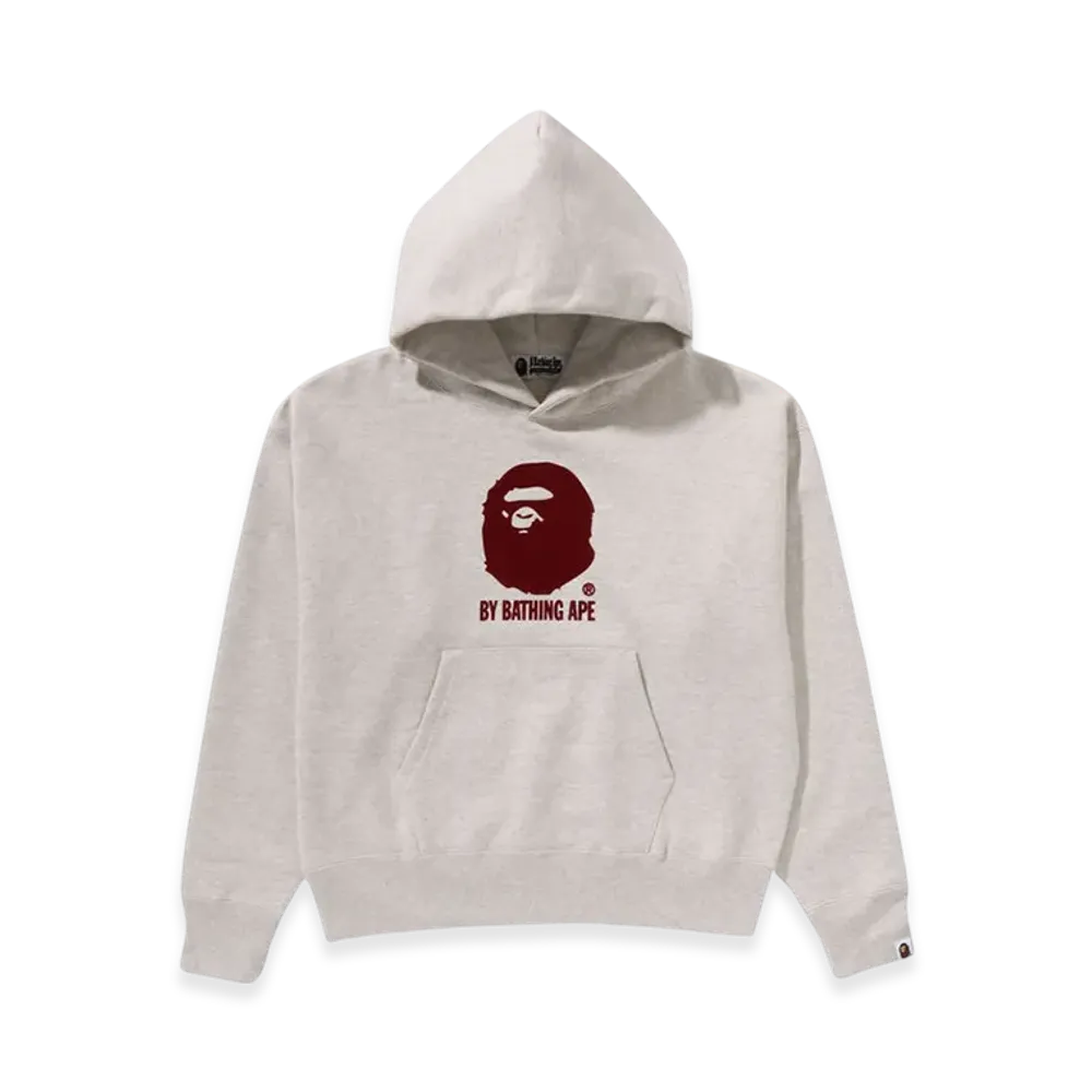 A BATHING APE By Bathing Ape Oversized Pullover Hoodie "Ivory"