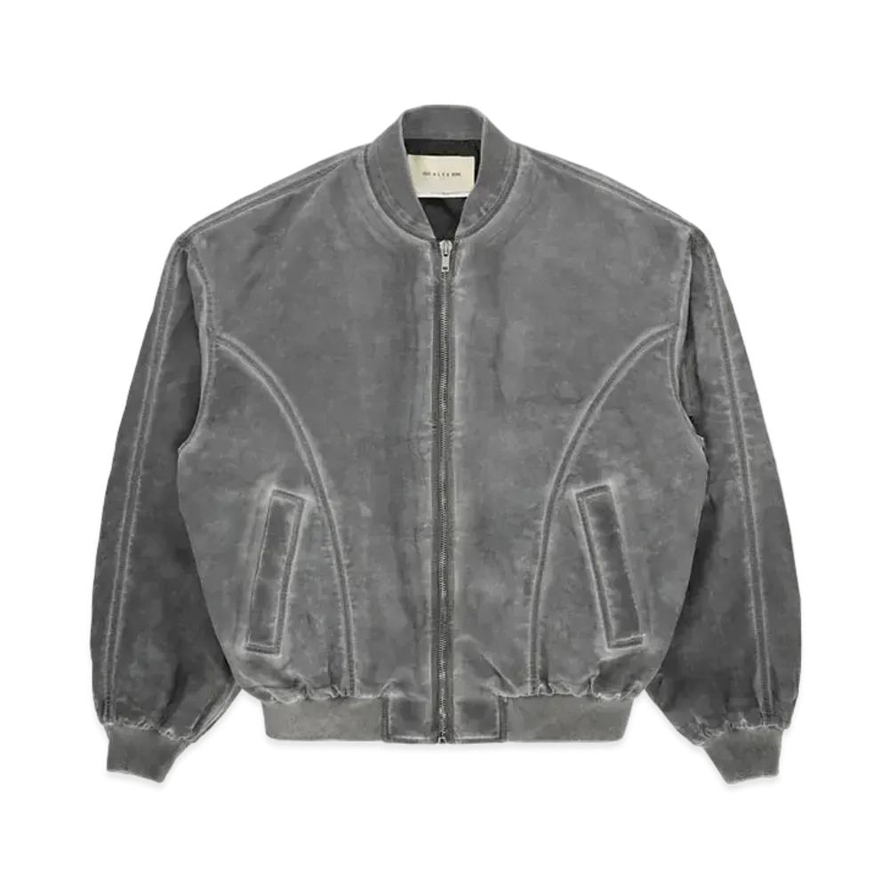 1017 ALYX 9SM Overdyed Bomber Jacket "Washed Black"