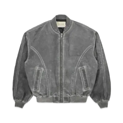 1017 ALYX 9SM Overdyed Bomber Jacket "Washed Black"