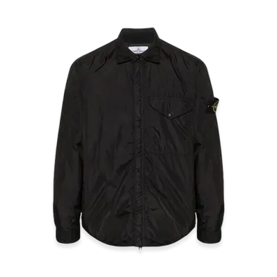 Stone Island Q0123 Techno Fabric Jacket - 24FW "Black"