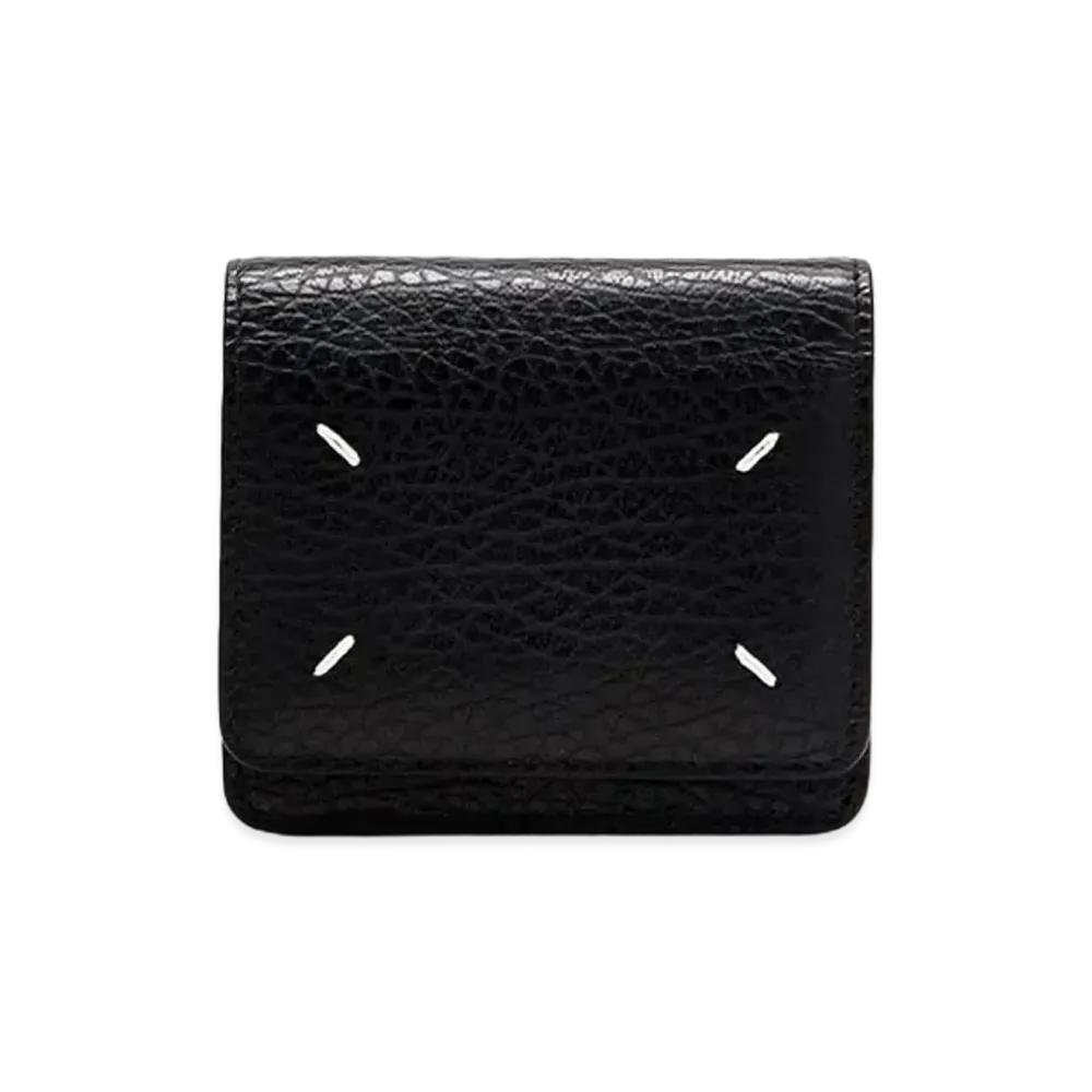 Maison Margiela Small Leather Chain Wallet "Black"