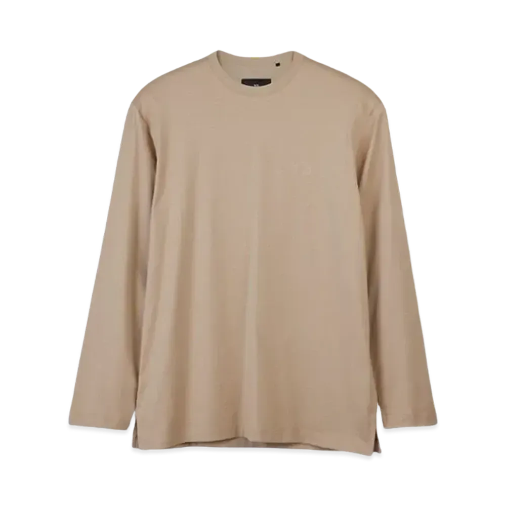 Y-3 LS Tee "Light Brown"
