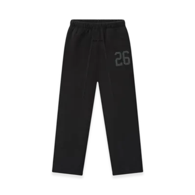 FEAR OF GOD ESSENTIALS Heavy Fleece Tearaway Sweatpant "Vintage Black"