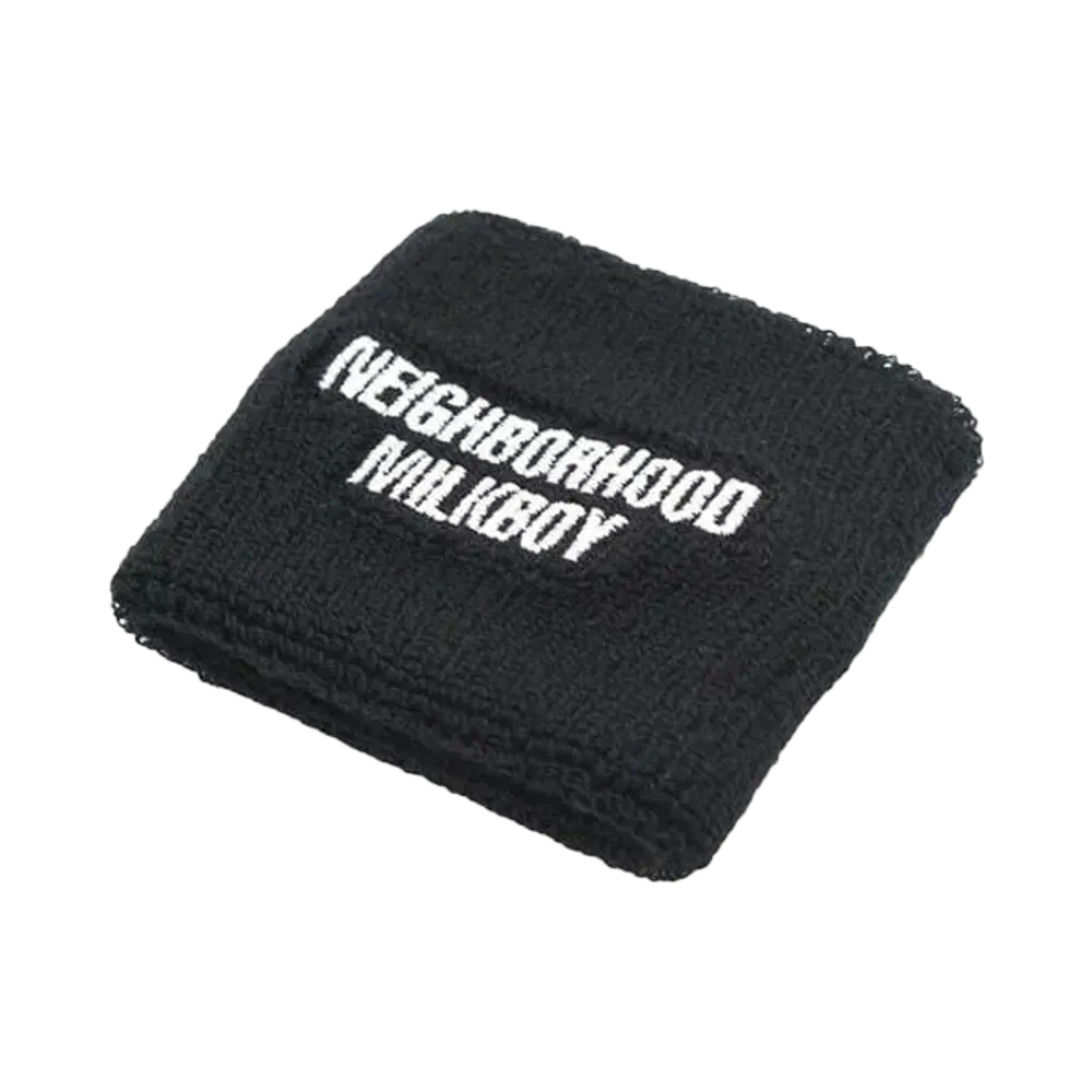 NEIGHBORHOOD x MILK BOY Wristbands "Black"