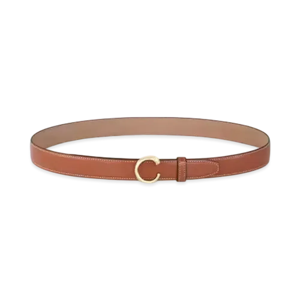 Cartier Panthere de Cartier Belt "Caramel/Gold"