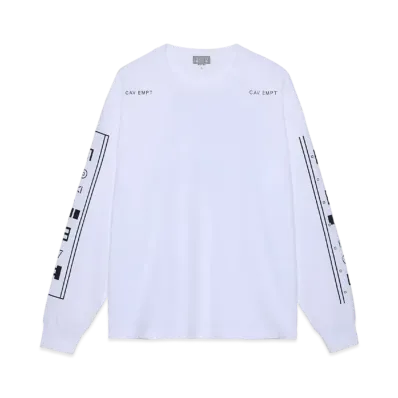 Cav Empt (C.E) Mathematical Long Sleeve T "White"