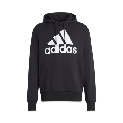 adidas Essentials French Terry Big Logo Parka "Black"