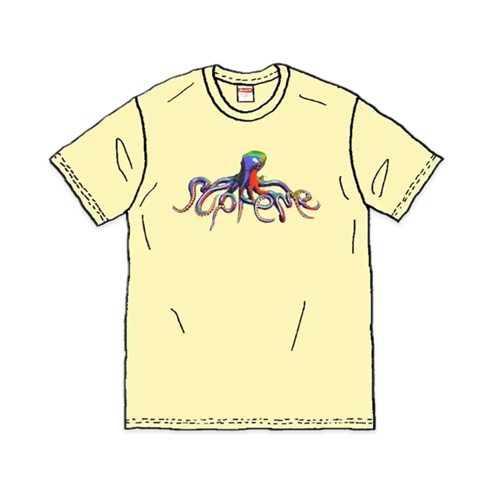 Supreme Tentacles Tee "Yellow"