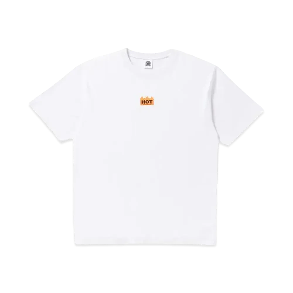 BlackEyePatch HOT LABEL TEE "White"