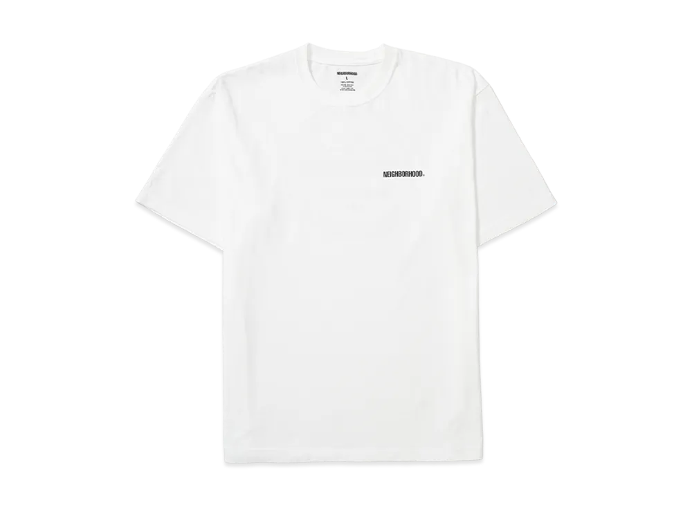NEIGHBORHOOD NH . Tee SS-2 "White"