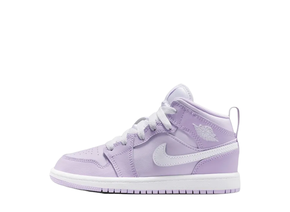 Nike PS Jordan 1 Mid "Violet Mist/Barely Grape"