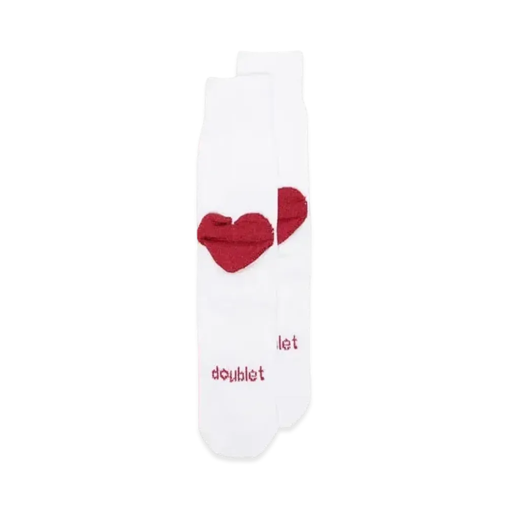doublet Metallic Socks "White"