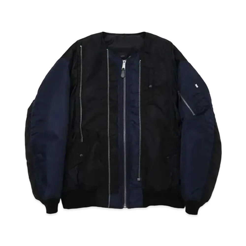 FACETASM x Avirex x Dogs Bug Ma-1 Jacket "Black Navy"