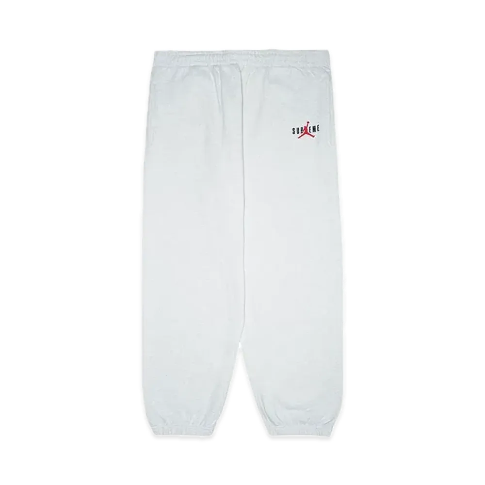 Supreme x Jordan Sweatpant "Ash Grey"